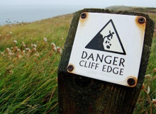 We are standing on a cliff edge (Photo: CC0)