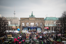 35,000 took to Berlin’s streets (Photo: Nick Jaussi/www.wir-haben-es-satt.de)