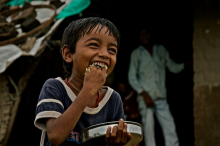 Boy in Madhya Pradesh (Photo: Arjun Claire EU/ECHO 2013)