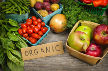 Organic market fruits and vegetables (Photo: CC BY-NC 2.0, bit.ly/CCBYNC20, bit.ly/SalFal)