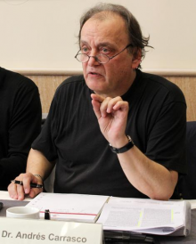 Andrés Carrasco in Brussels (Foto: V. Gehrmann)
