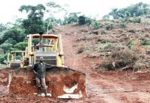 Land grab in Uganda initially funded by the World Bank (Photo: FoEI/ATI - Jason Taylor)